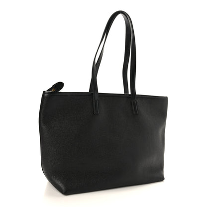 Tom Ford Grained Calfskin East West Medium Zipper Tote Black 4 of 9