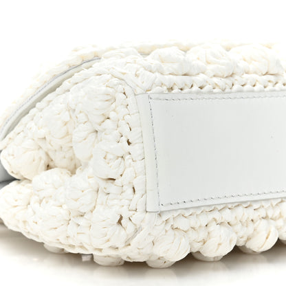Dolce & Gabbana Raffia Crochet Small Miss Sicily Satchel White 8 of 8