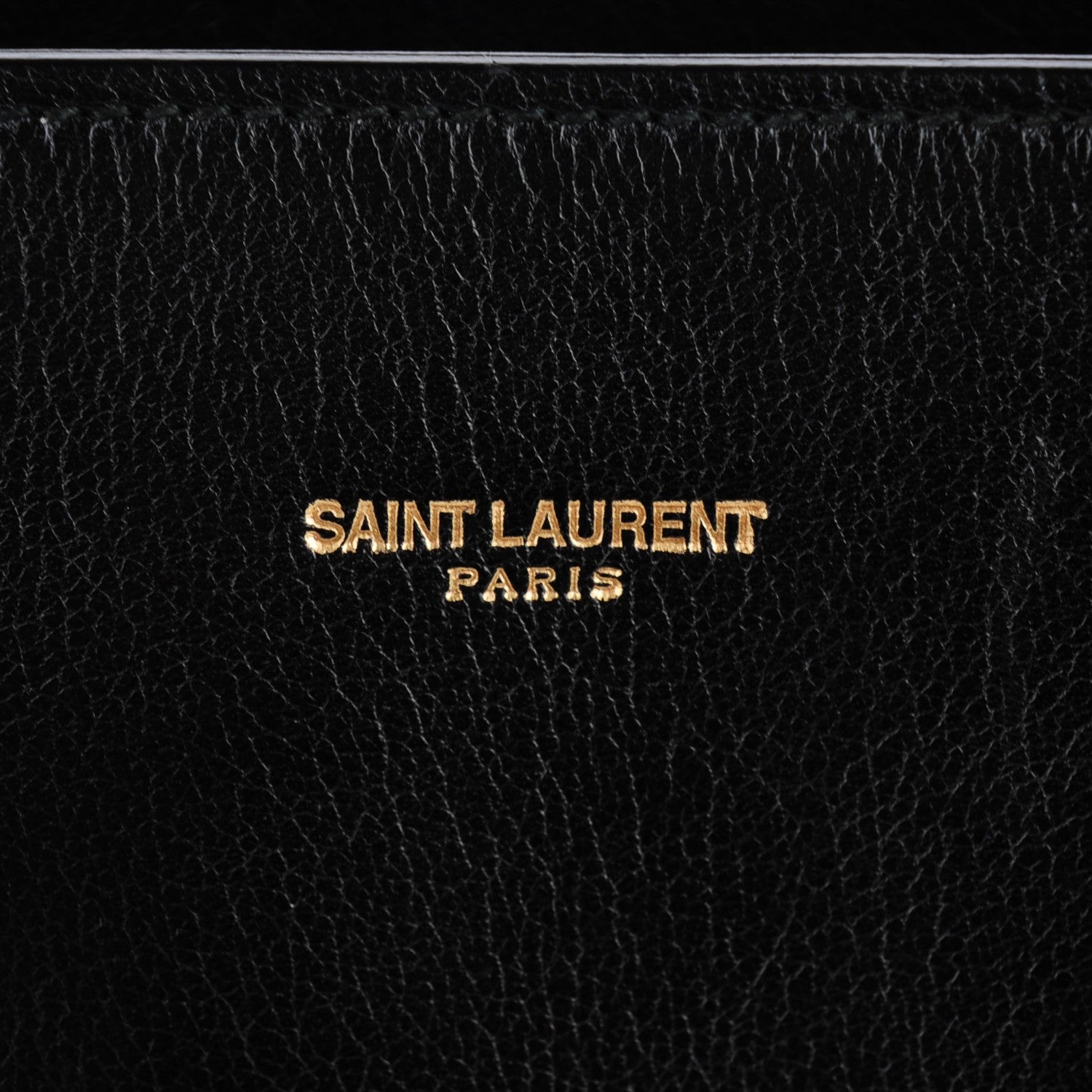 Saint Laurent Calfskin Large Sac de Jour Carryall Black 6 of 8