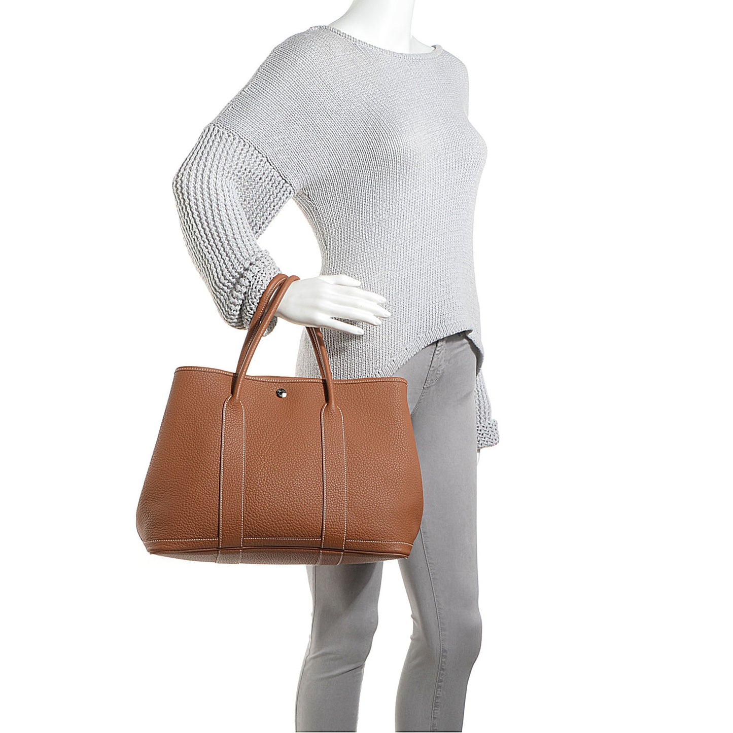 Vache Fjord Garden Party Tote 36 MM Gold