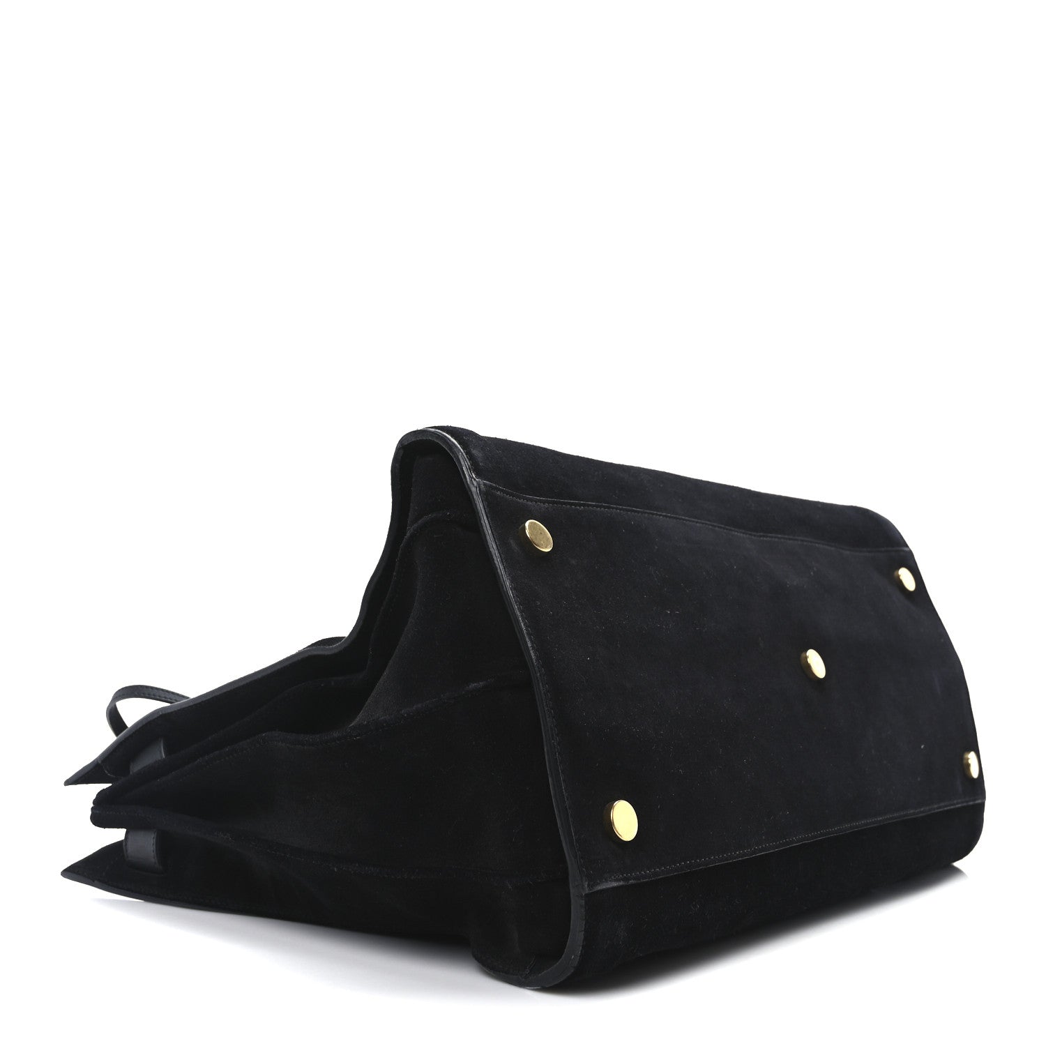 Saint Laurent Suede Calfskin Large Sac De Jour Carryall Black 4 of 9