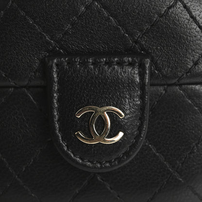 Chanel Lambskin Quilted Airpods Pro Case With Chain Black 8 of 8