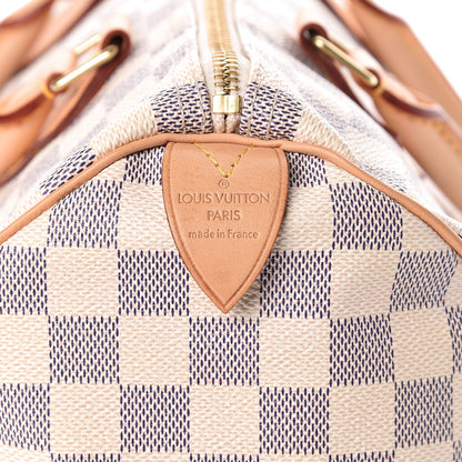 Louis Vuitton Damier Azur Speedy 30 6 of 14