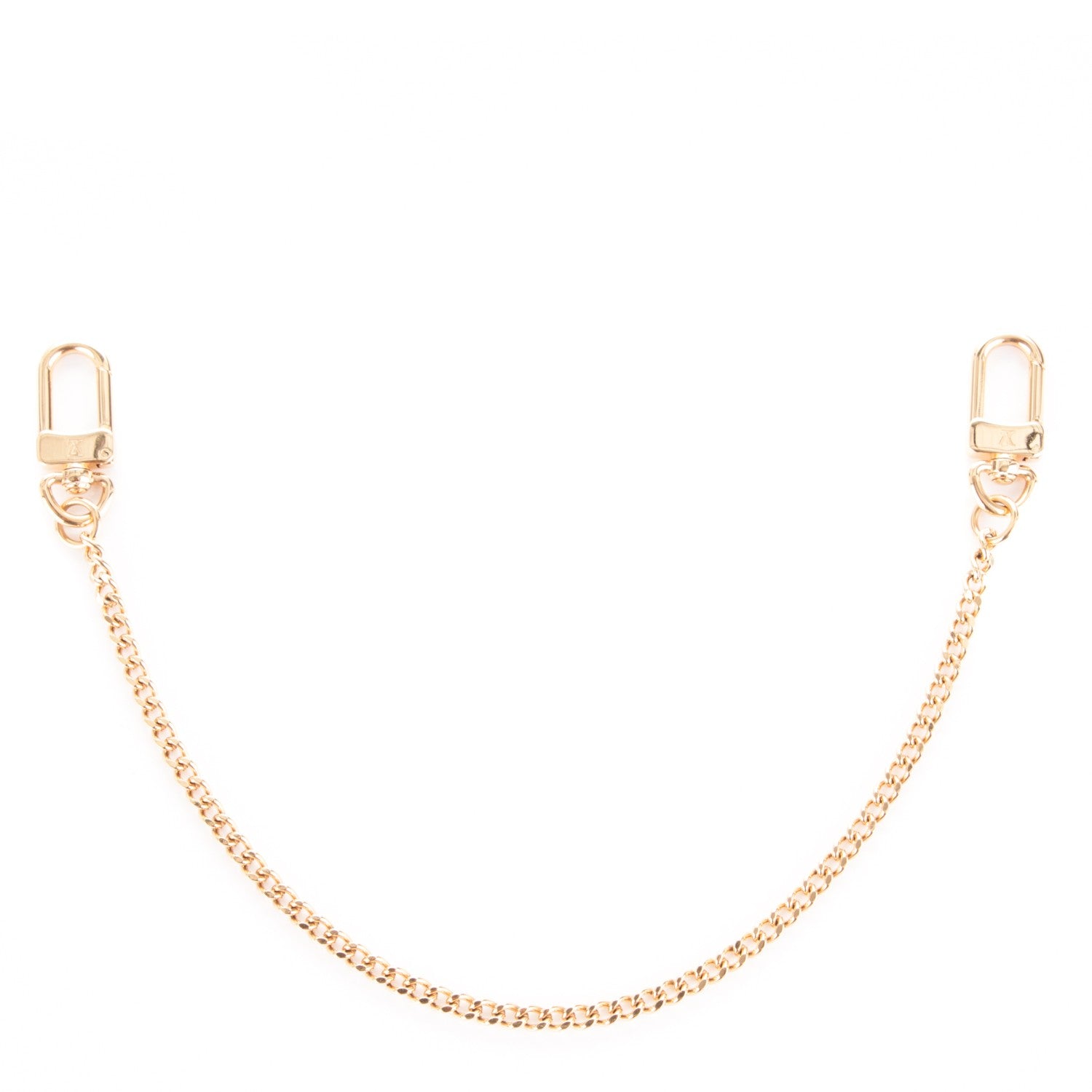 Louis Vuitton XL Pochette Extender Key Ring Chain Gold 1 of 4