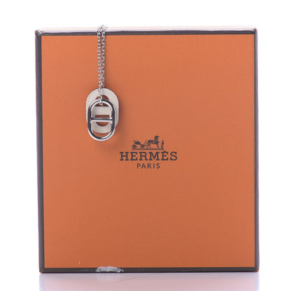 Hermes Swift O'Maillon Pendant Necklace White 7 of 7