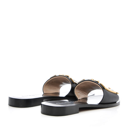 Christian Dior Calfskin Dio(r)evolution 10mm Slide Sandals 38 Black 4 of 10