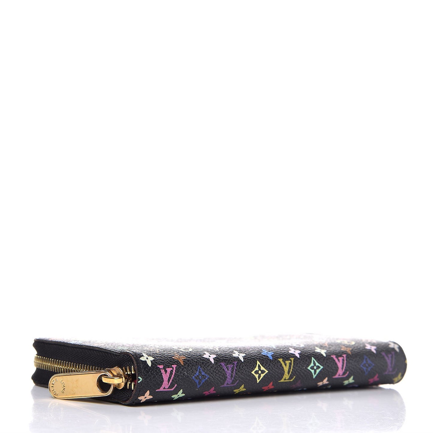 Monogram Multicolor Zippy Wallet Black Grenade