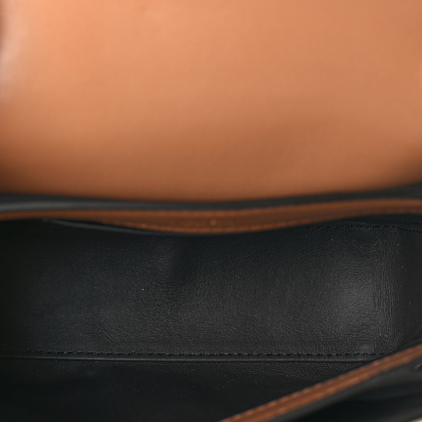 High Gloss Calfskin Lana Small Top Handle Sable