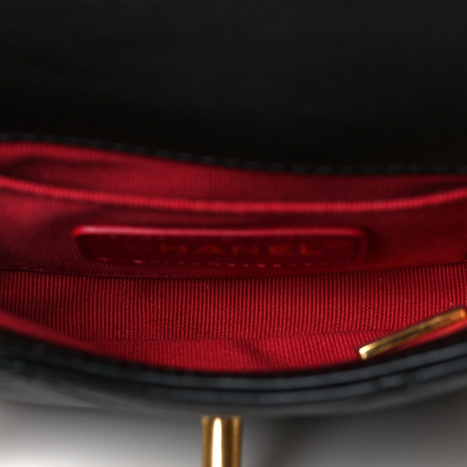 Chanel Calfskin Quilted Mini Framing Chain Bag Black 4 of 10