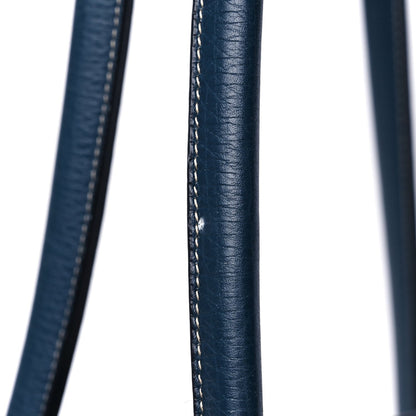 Bottega Veneta Grainy Calfskin Small Arco Dark Blue 9 of 11