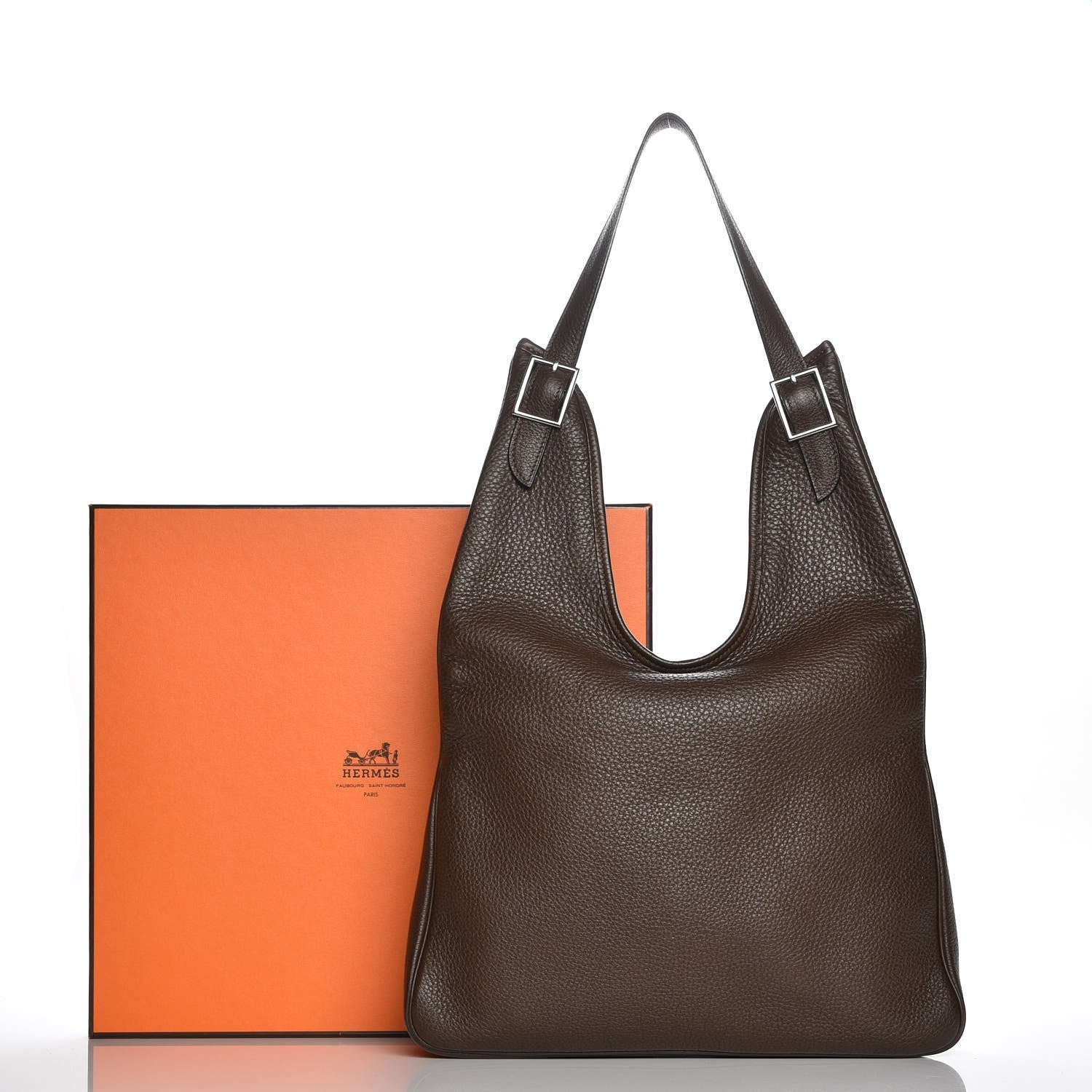 Hermes Taurillon Clemence Massai PM Cafe 8 of 8