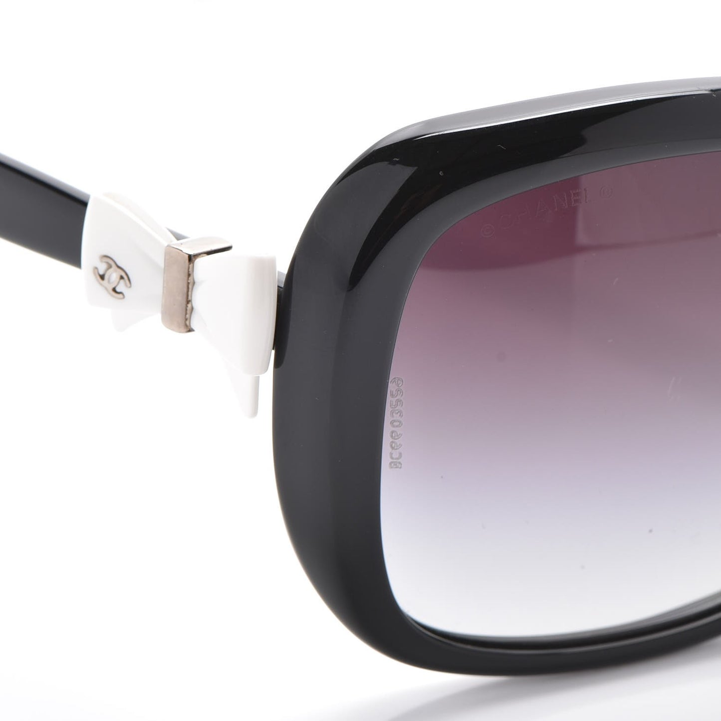 CC Bow Sunglasses 5171 Black White
