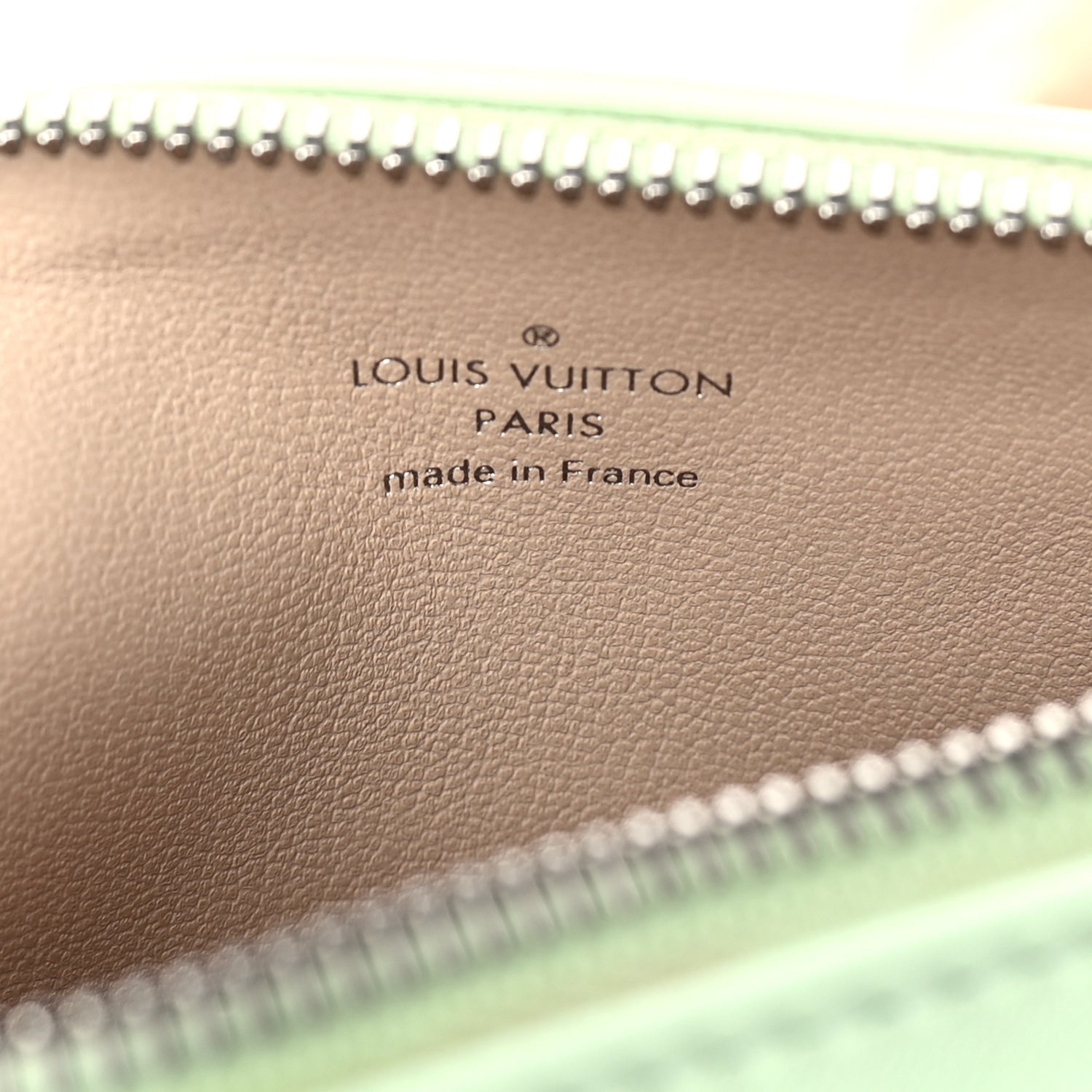 Louis Vuitton Lambskin Embossed Monogram Coussin BB Green 5 of 8