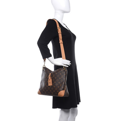 Louis Vuitton Monogram Odeon MM Natural 2 of 7