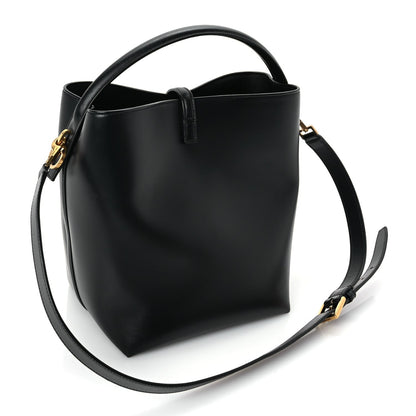 Saint Laurent Shiny Calfskin Le 37 Small Bucket Bag  Black 2 of 8