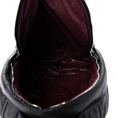 Chanel Nylon Quilted Coco Cocoon Backpack Black 4 of 8