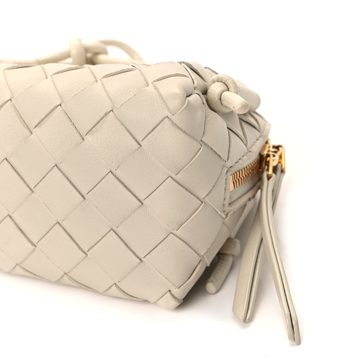 Bottega Veneta Nappa Intrecciato Concert Pouch Sea Salt 6 of 9