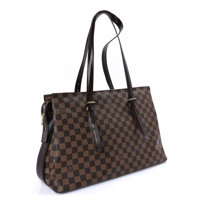 Louis Vuitton Damier Ebene Chelsea Tote Brown 2 of 8