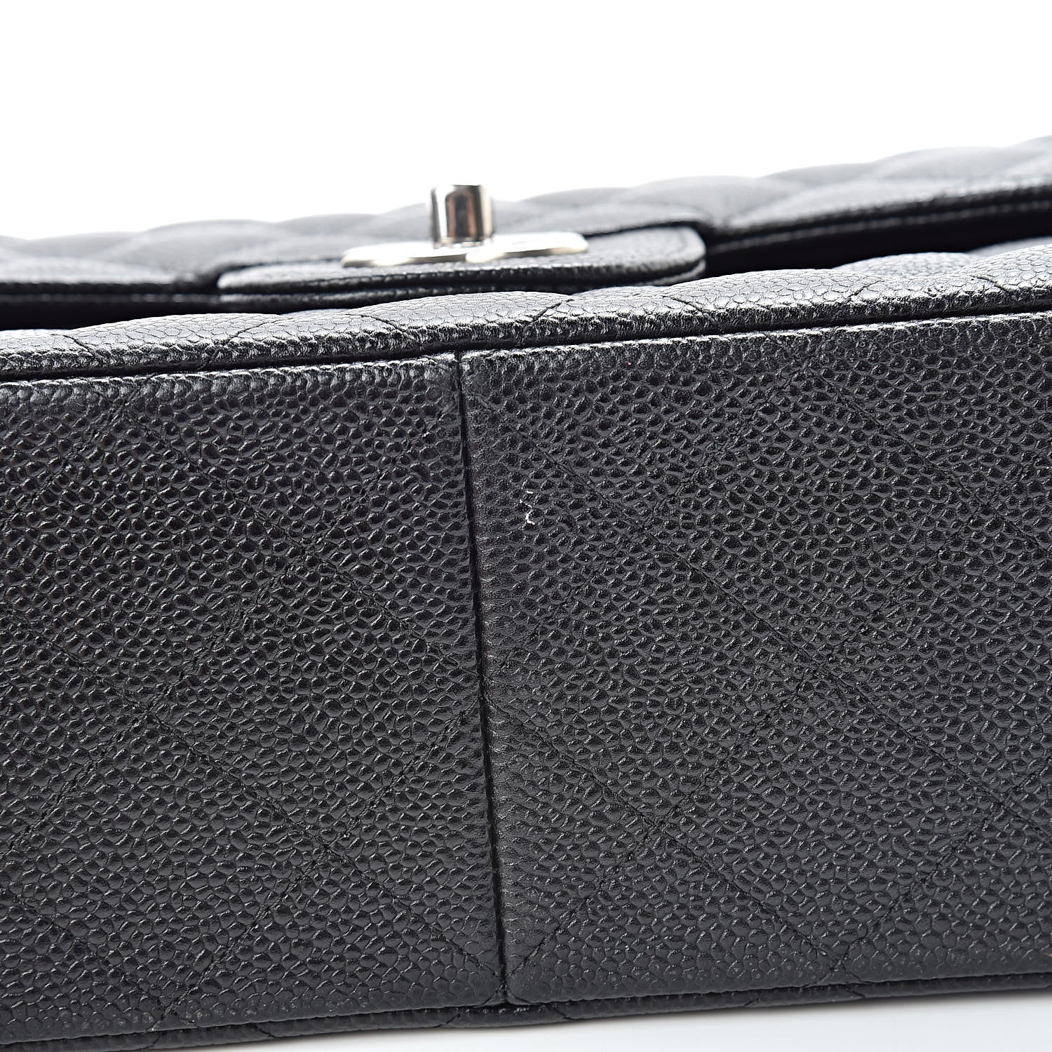 Chanel Caviar Quilted Jumbo Double Flap Black 20 of 20