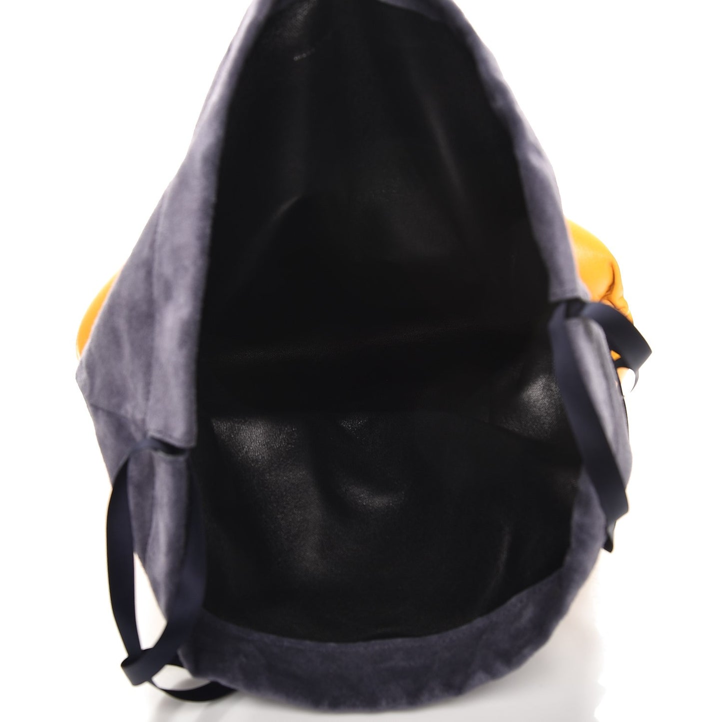 Lambskin Drawstring Clutch Sunflower