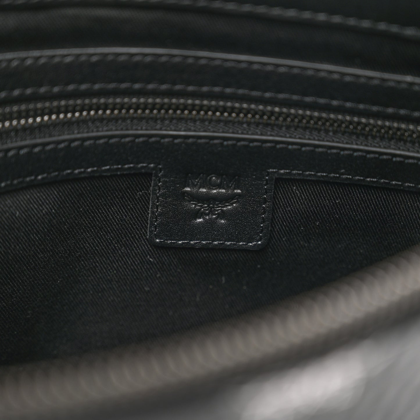 Visetos Bandana Wristlet Zip Pouch Black White