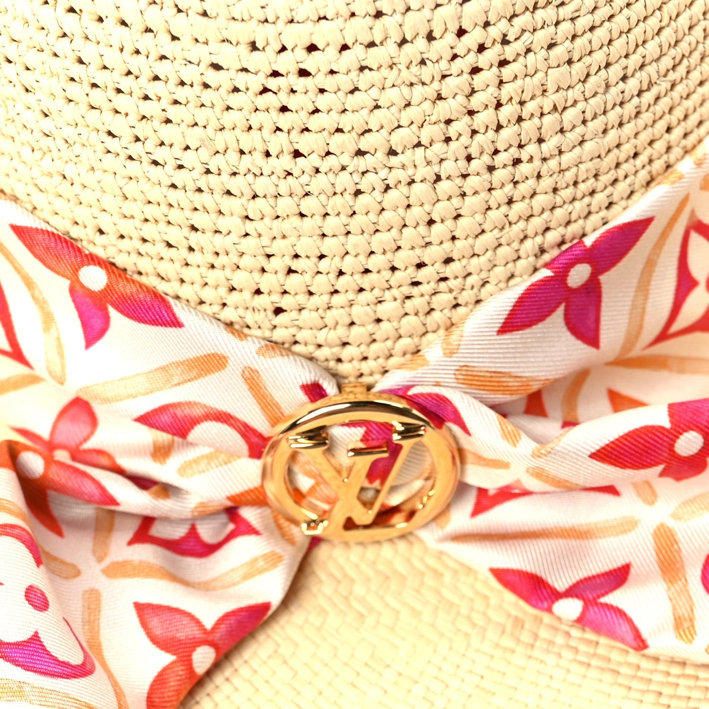 Raffia Tiles By The Pool Panama Fedora S Natural Coral