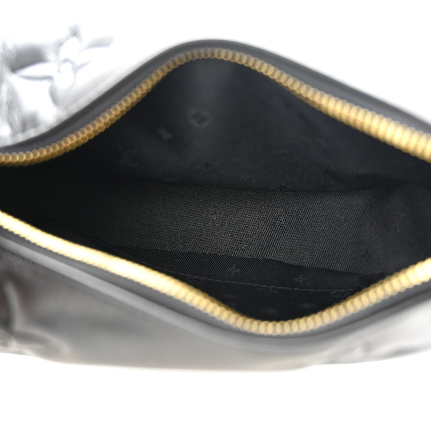 Calfskin Bubblegram Over The Moon Black