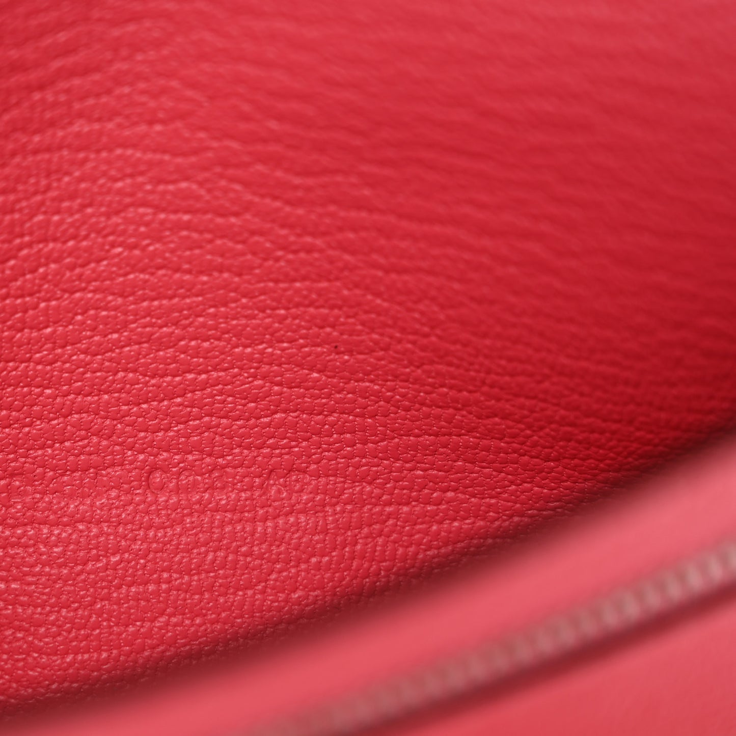 Chevre Mysore Bearn Gusset Wallet Rose Lipstick