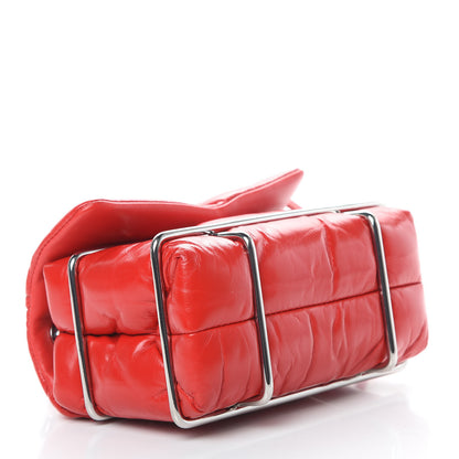 Alexander Wang Calfskin Quilted Halo Xbody Bag Red 5 of 18