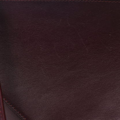 Loewe Shiny Calfskin Medium Puzzle Fold Tote Dark Burgundy 12 of 12