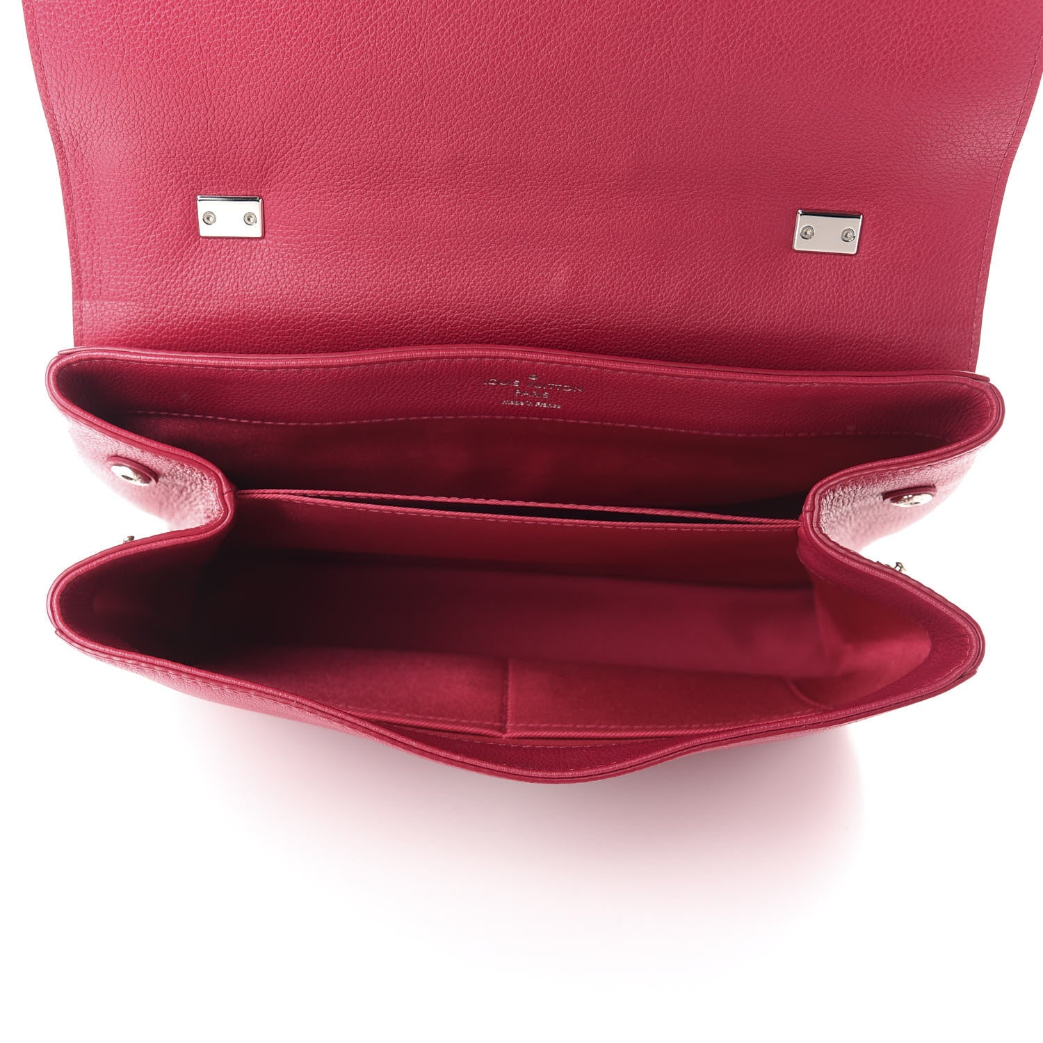 Louis Vuitton Soft Calfskin Lockme II Top Handle Dahlia 5 of 11