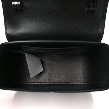 Versace Calfskin Crystal Embellished Mini La Medusa Bag Black 5 of 7