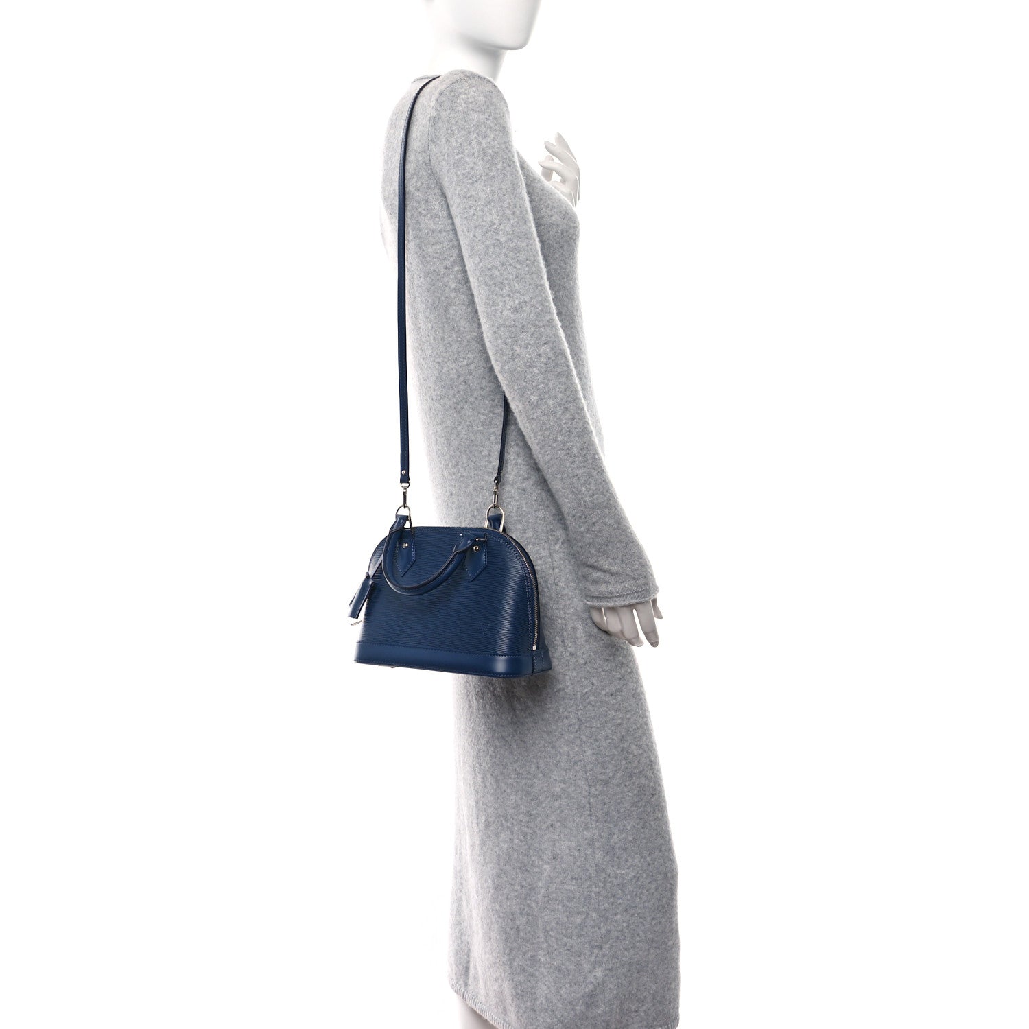 Louis Vuitton Epi Alma BB Indigo 2 of 13