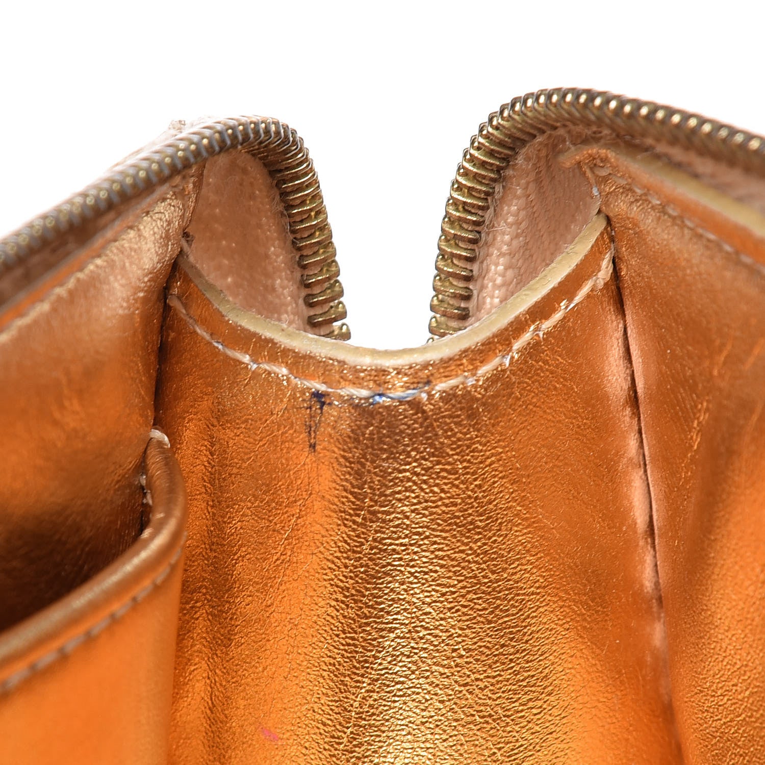 Louis Vuitton Monogram Miroir Trousse Cosmetic Bag Gold 7 of 7