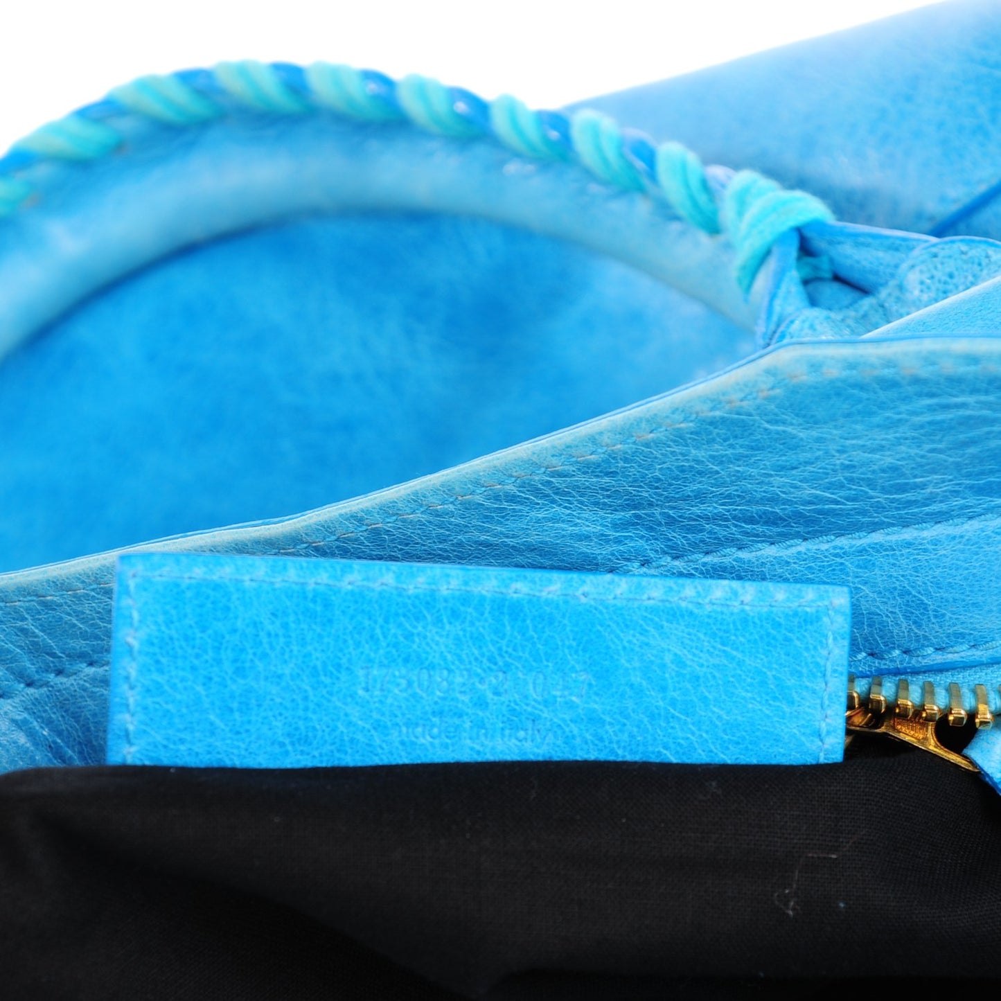 Agneau Giant 21 Gold Hardware Part Time Sky Blue