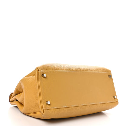 Hermes Taurillon Clemence Kelly Retourne 35 Curry 4 of 13