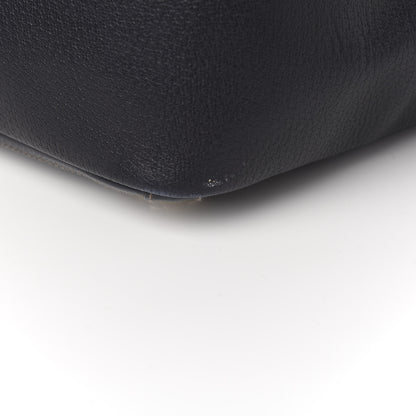 Gucci Calfskin Monogram Small Gold D Ring Tote Black 9 of 11