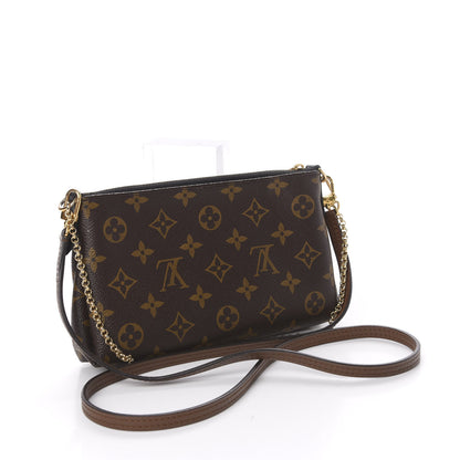 Louis Vuitton Monogram Pallas Clutch Black 3 of 9