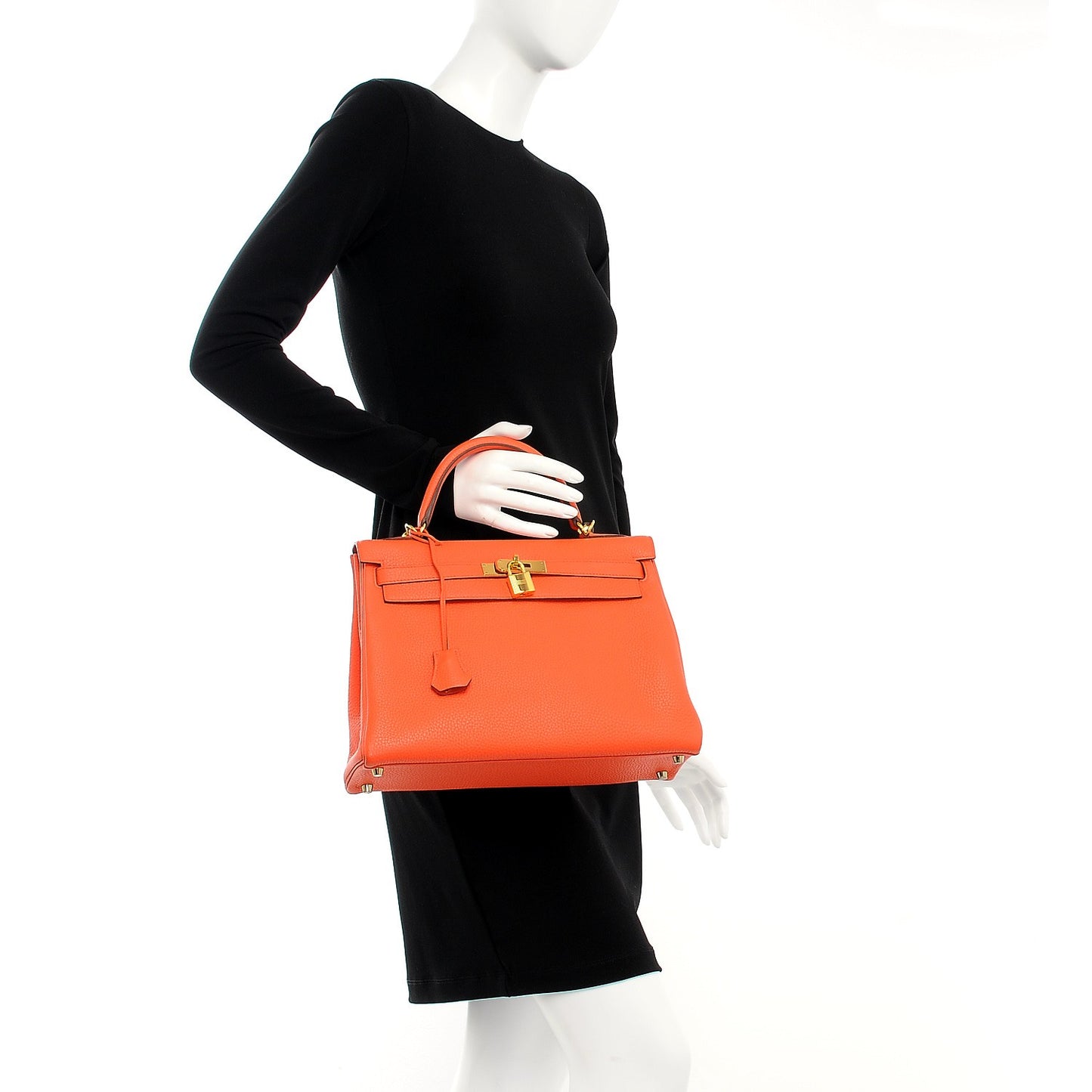 Taurillon Clemence Kelly Retourne 32 Orange Poppy