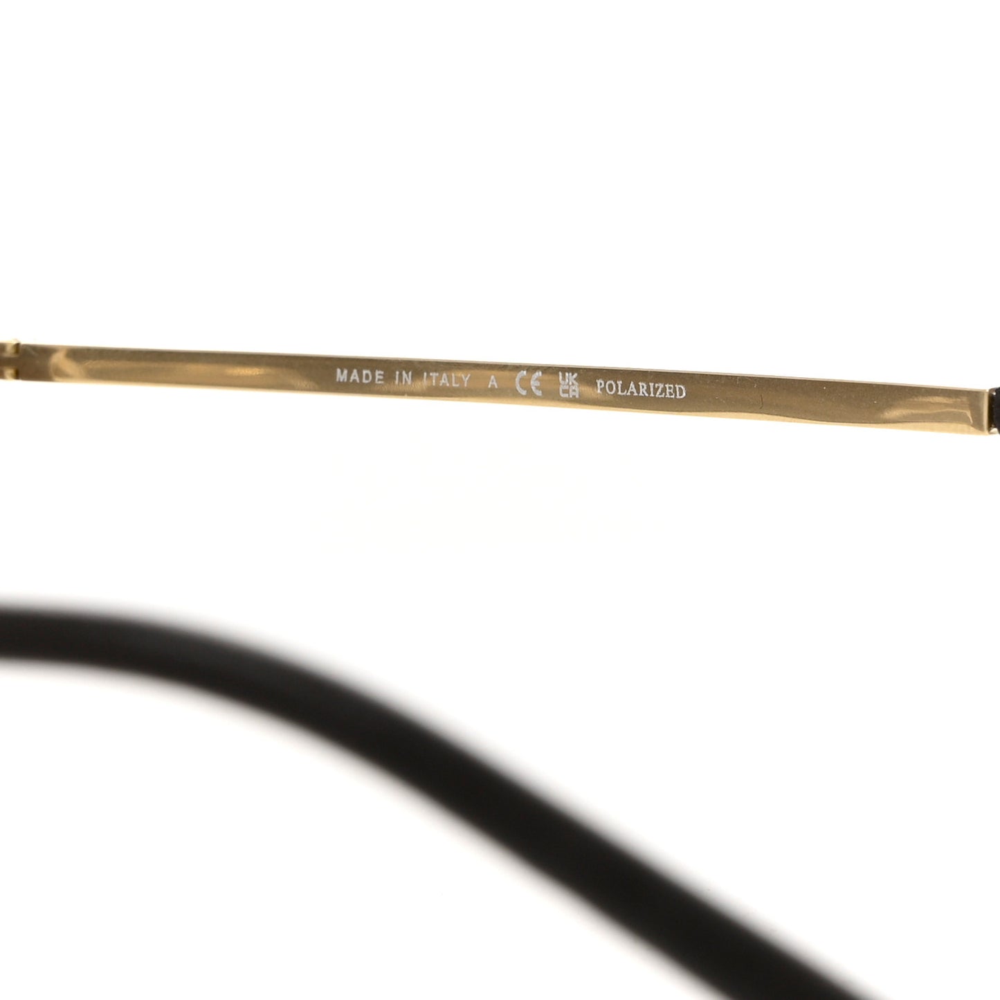 Metal Polarized Aviator CC Sunglasses 4189-T-Q Brown