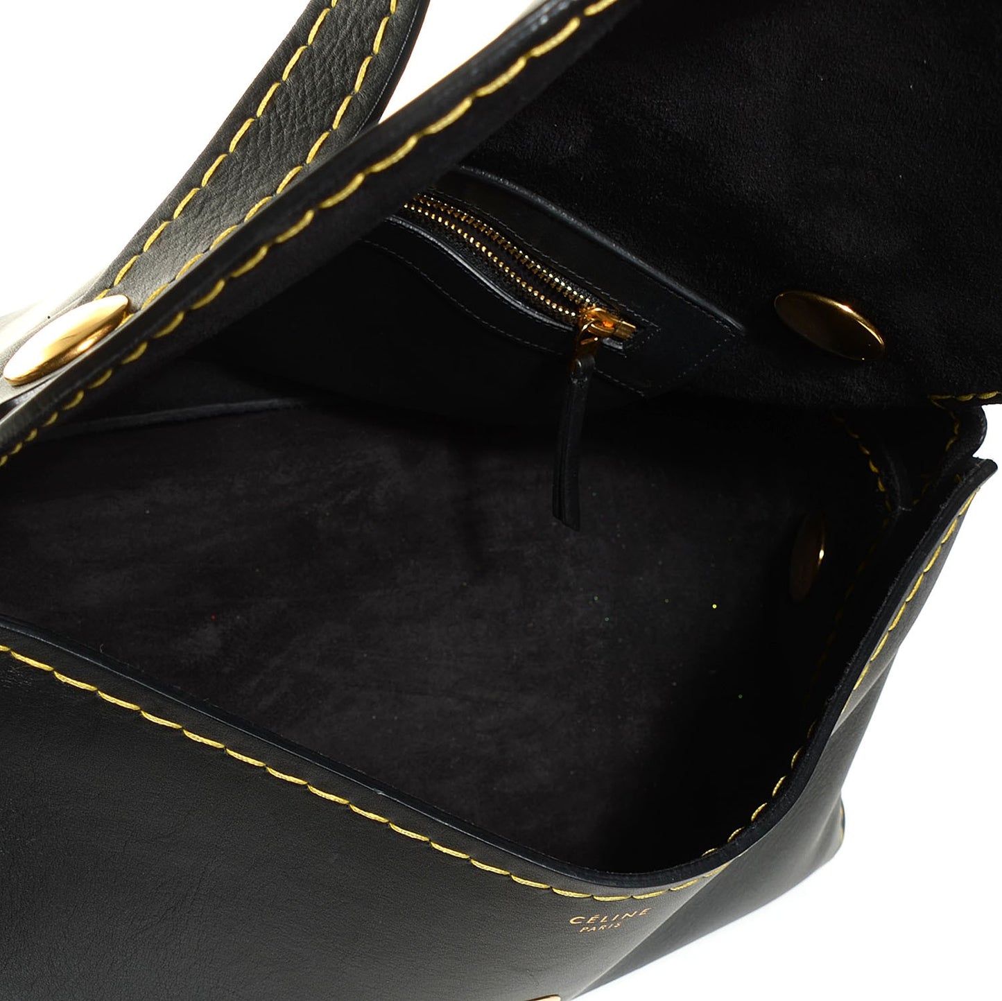 Calfskin Orb Bag Black