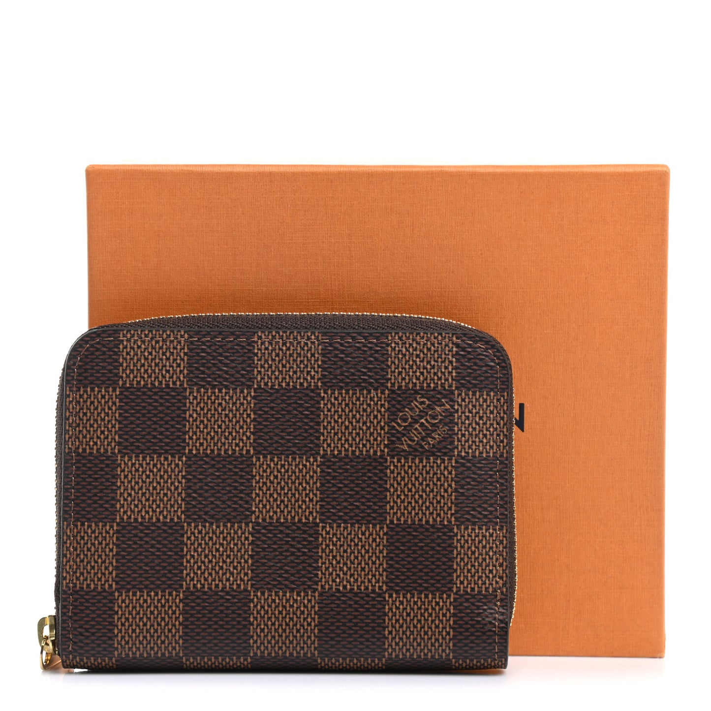 Damier Ebene Zippy Coin Purse