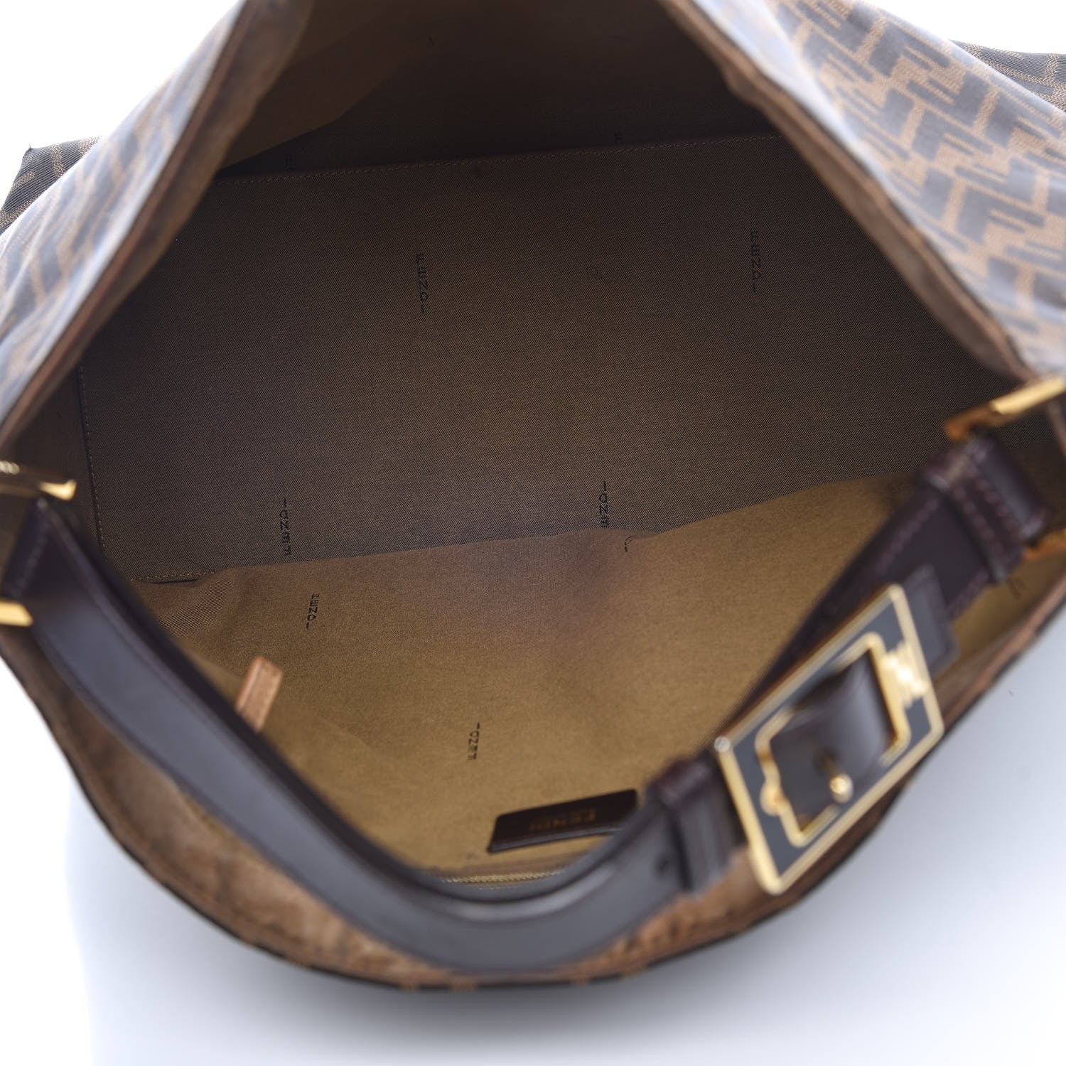 Fendi Zucca Large Hobo Tobacco 5 of 13