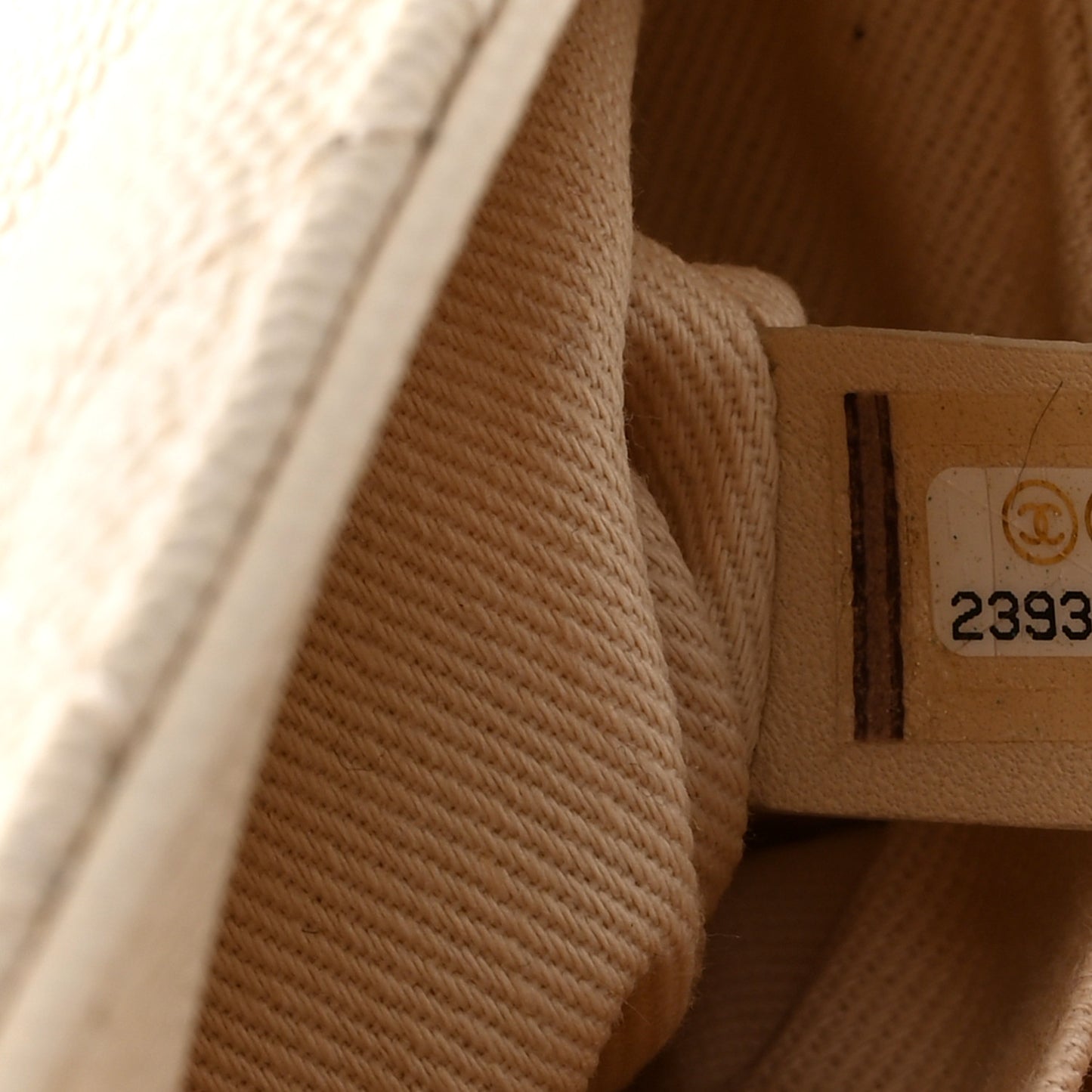 Caviar Quilted Mini Coco Handle Flap Beige