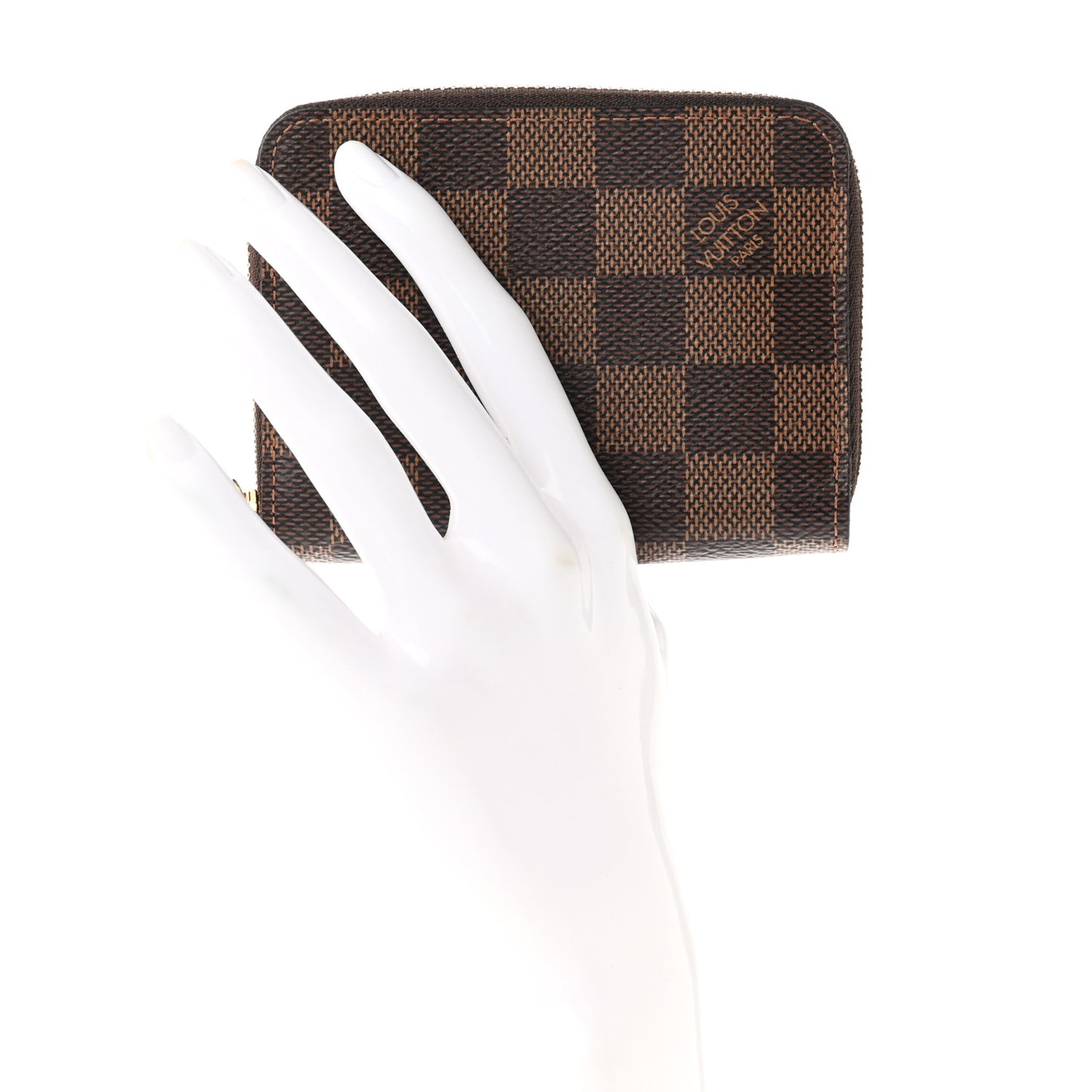 Damier Ebene Zippy Coin Purse