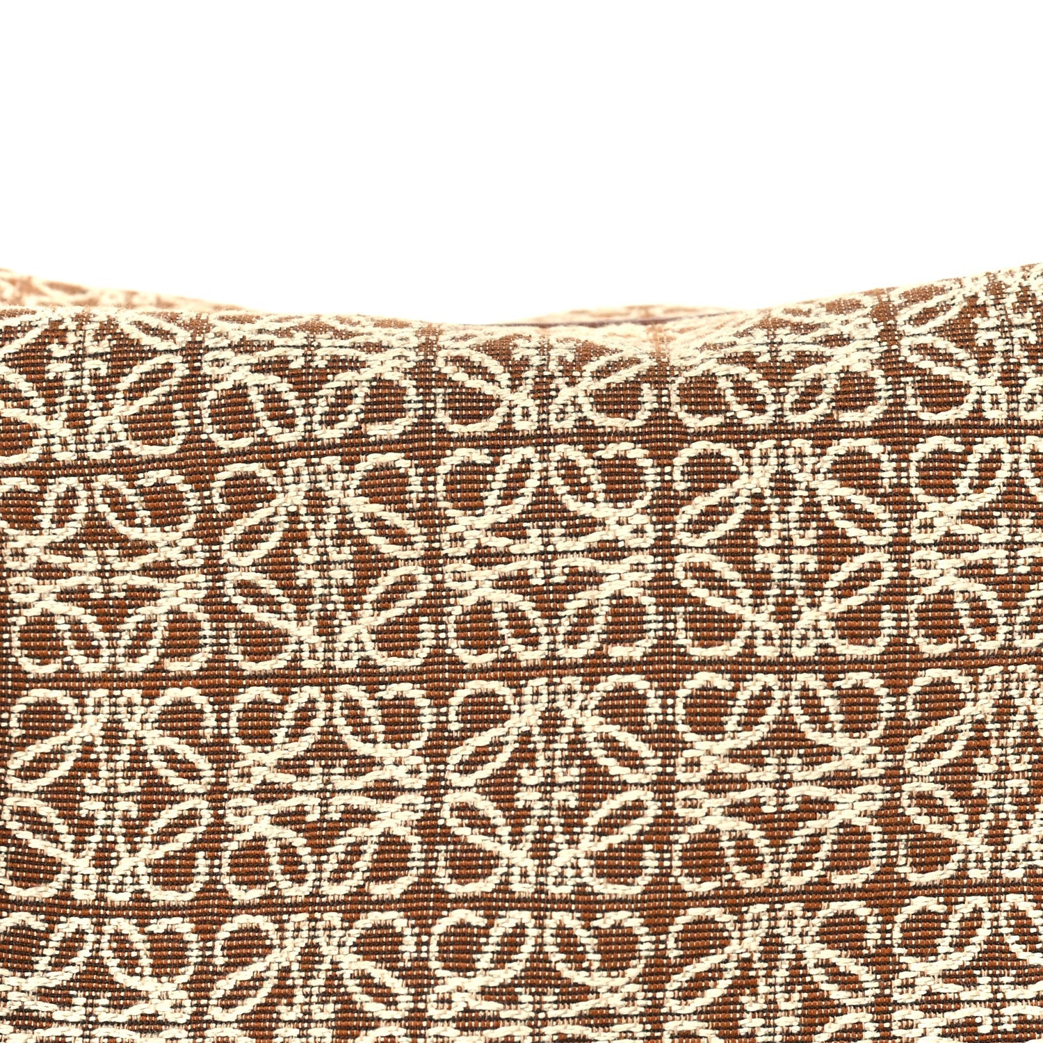 Loewe Jacquard Anagram Calfskin Small Cubi Bag Tan Pecan 6 of 8