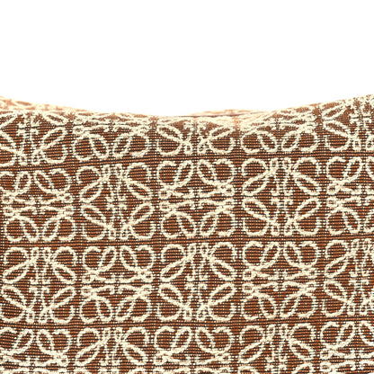 Loewe Jacquard Anagram Calfskin Small Cubi Bag Tan Pecan 6 of 8