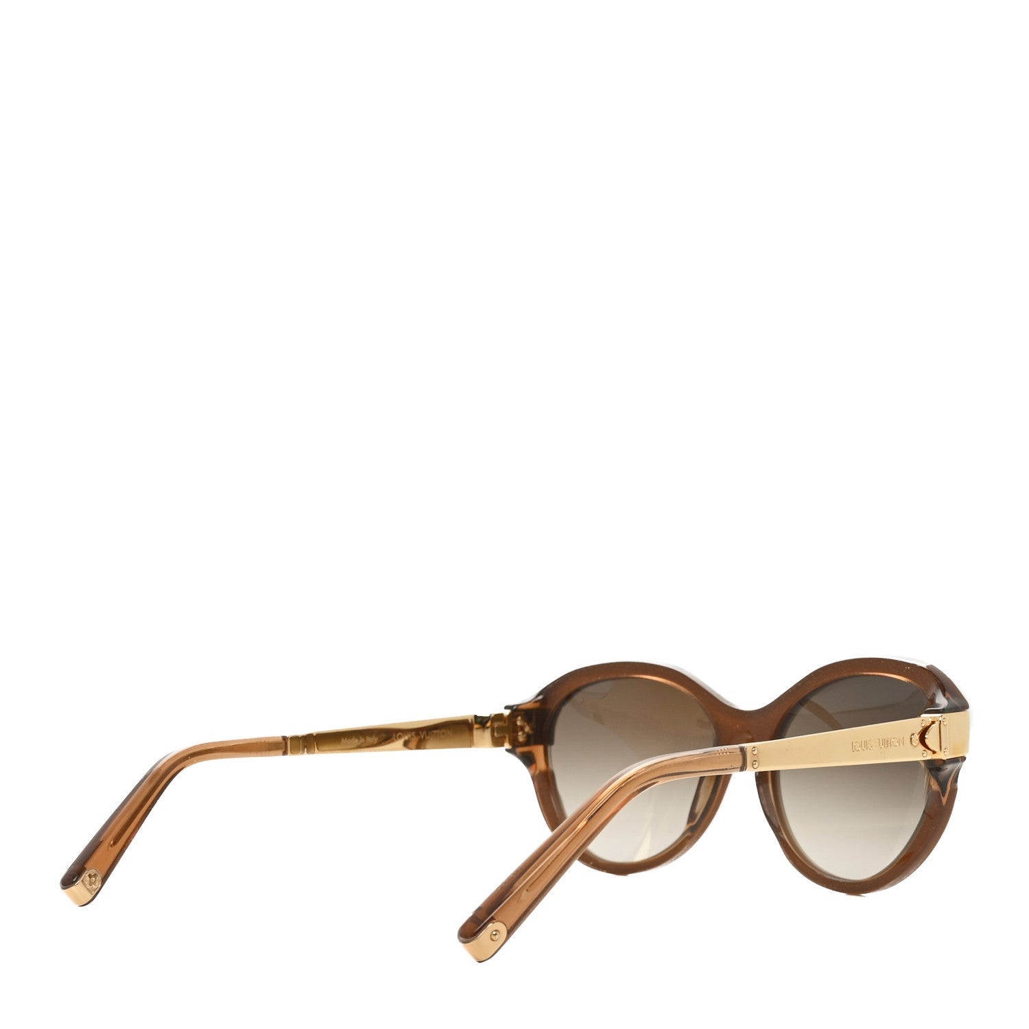 Louis Vuitton Petit Soupcon Cat Eye Sunglasses Z0487W Brown 4 of 6