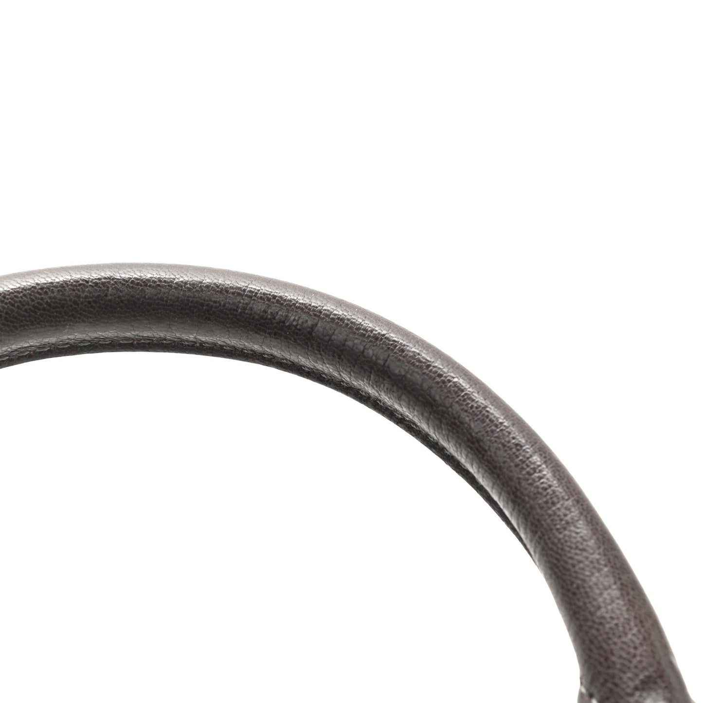 Calfskin Quilted Stam Brown