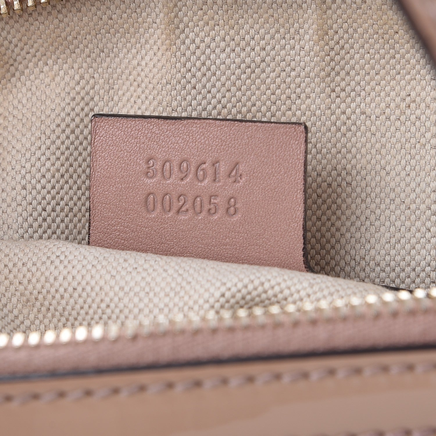 Gucci Patent Microguccissima Medium Nice Top Handle Dome Bag Dark Cipria 7 of 14